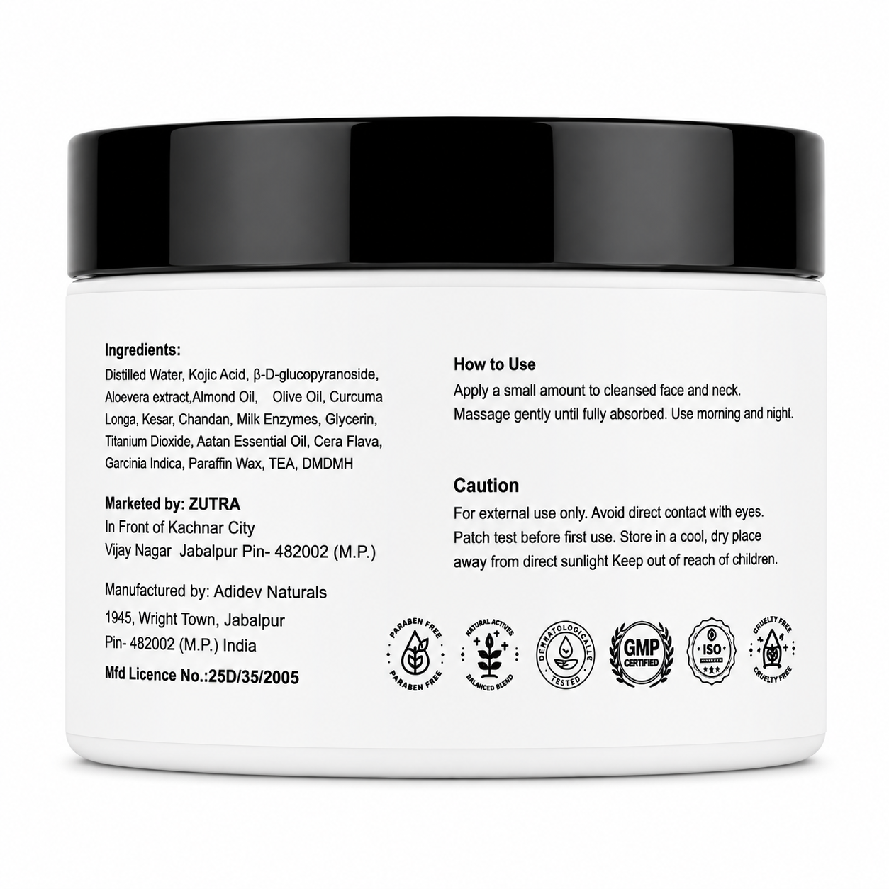 Depigmentation Brightening Cream